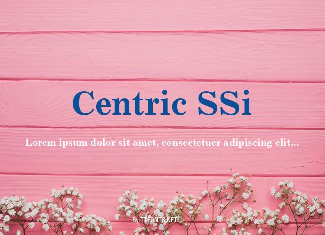 Centric SSi example